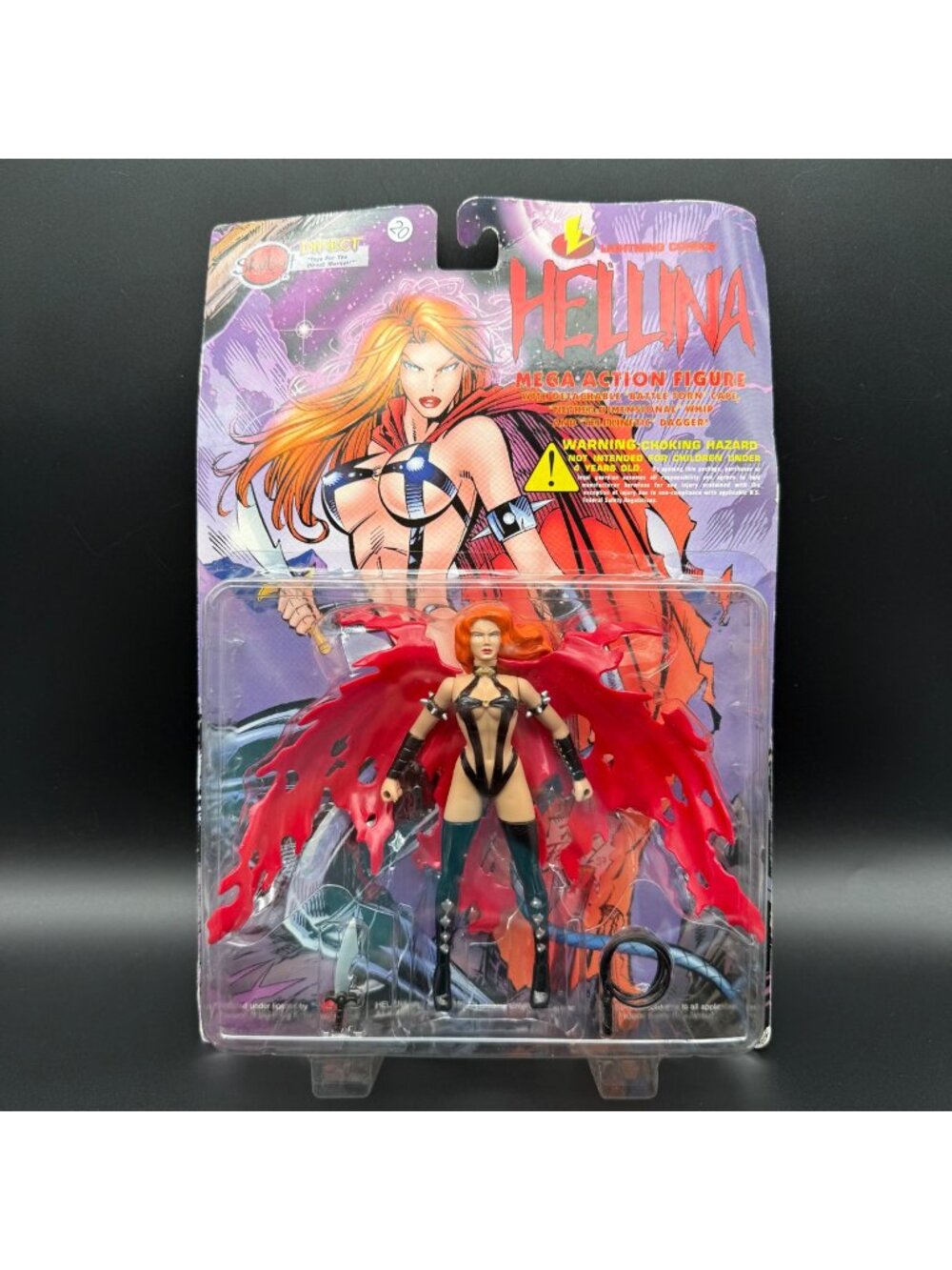 Vintage 1997 Hellina Action Figure Doll Toy Collector New In Box Comics Sexy